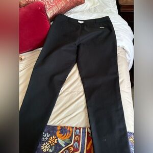 Michael Kors tapered slacks size 10 Black